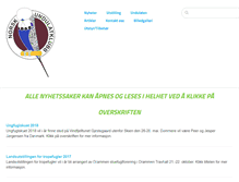 Tablet Screenshot of norsk-undulatklubb.com